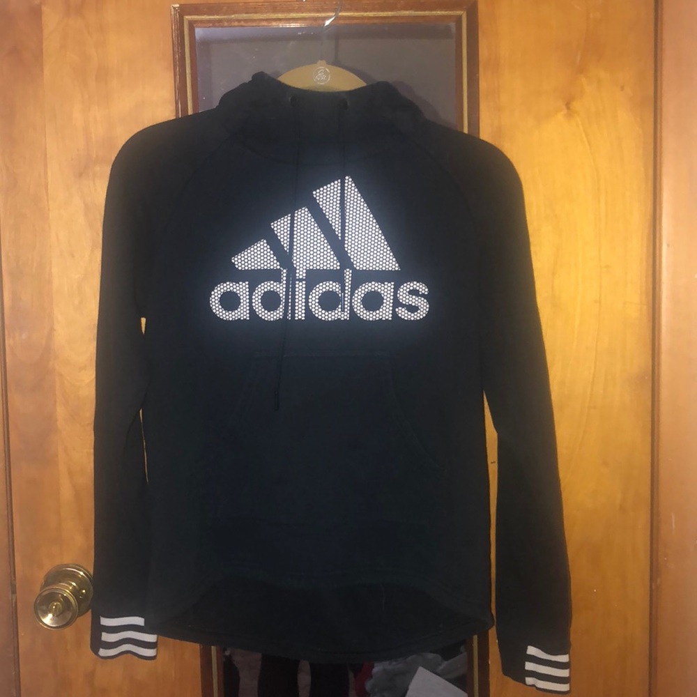 Adidas cowl neck hoodie